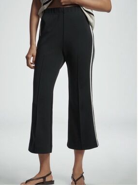 Anthropologie Maeve Fitted Track Athleisure Pants , NEW
